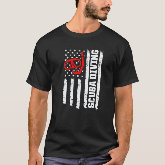 T-shirt Plongeur en plongée sous-marine 5 (Devant)