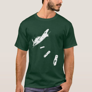 T-shirt Plongeur F-Bomb (blanc)