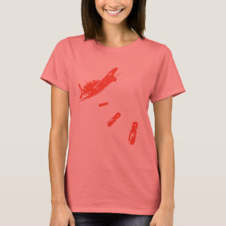 T-shirt Plongeur F-Bomb (orange)