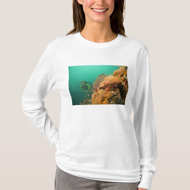 T-shirt plongeur & Scorpanopsis (Devant)