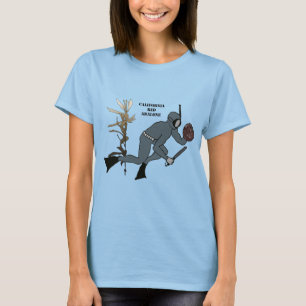 T-shirt Plongeur vintage avec Abalone et Kelp URM