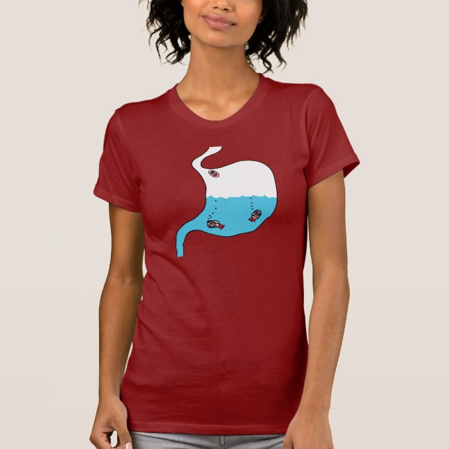 T-shirt Plongeurs d'estomac (Devant)