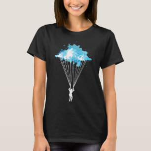 T-shirt Plongeurs Skydiving Super Skydiving Parachutage Sp