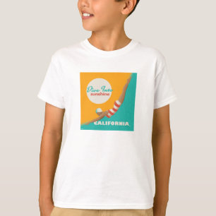 T-shirt Plongez Dans Le Soleil Californie