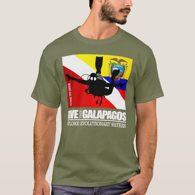 T-shirt Plongez Dans Les Galapagos DF2 (Devant)