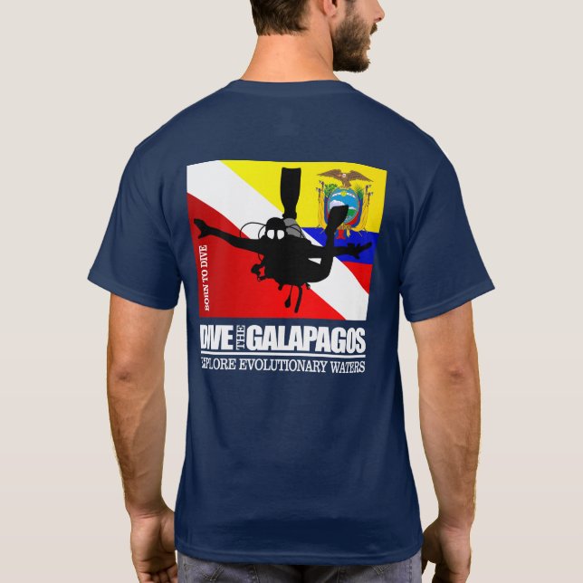 T-shirt Plongez Dans Les Galapagos DF2 (Dos)