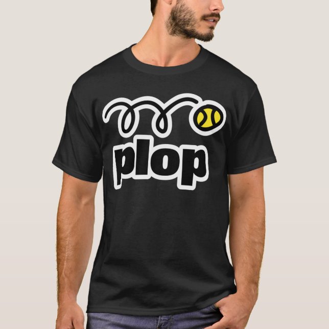 T-SHIRT PLOP TENNIS (Devant)