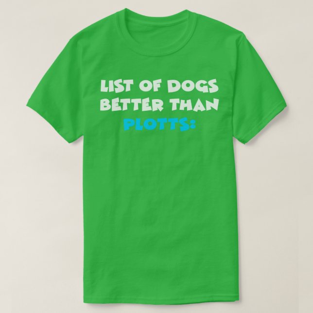 T-shirt Plott 1 (Design devant)