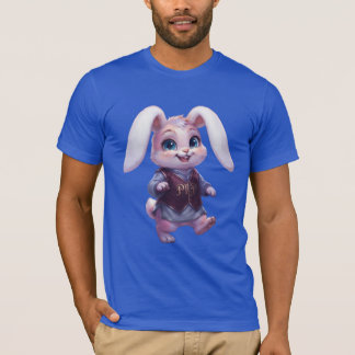 T-shirt PLP LEPURO - Graphisme de roi lapin guerrier migno