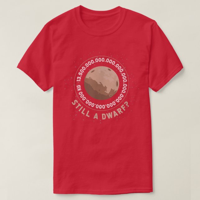 T-shirt Plu de Pluto Dwarf Planet Science Teacher Space Ne (Design devant)