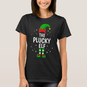 T-shirt Plucky Elf Xmas Matching Family Funny Christma