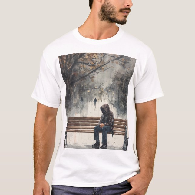 T-SHIRT PLUIE  (Devant)