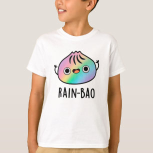 T-shirt Pluie-bao Funny Arc-en-ciel Dimsum Bao Pun