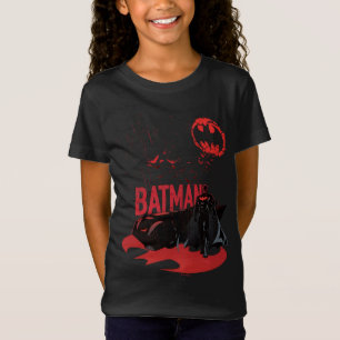 T-Shirt Pluie de Batman Crimson
