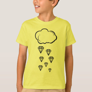 T-shirt Pluie de diamant