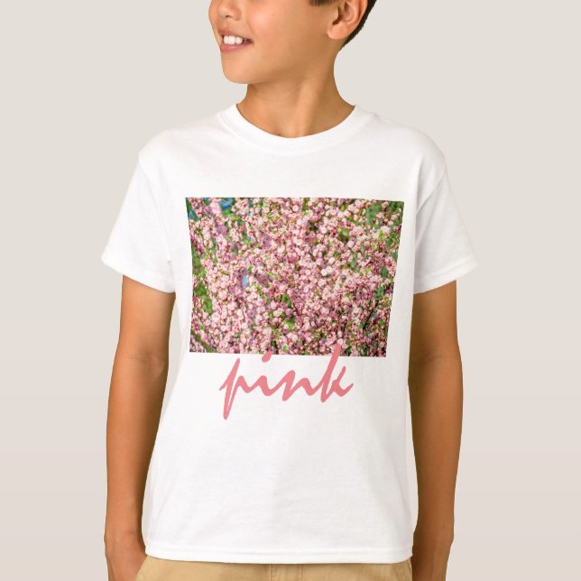 T-shirt Plum à fleurs (Devant)