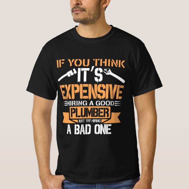 T-shirt Plumber poison Idea Plumber (Devant)