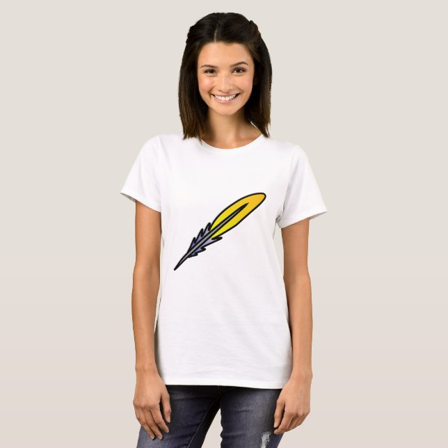 T-shirt Plume (Devant entier)