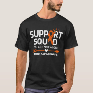 T-shirt Plume de sensibilisation au TDAH de l'équipe de so