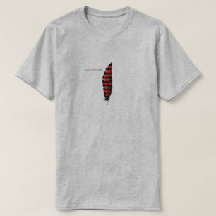 T-shirt Plume rouge du projet