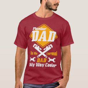 T-shirt Plumer papa Fête des pères Premium