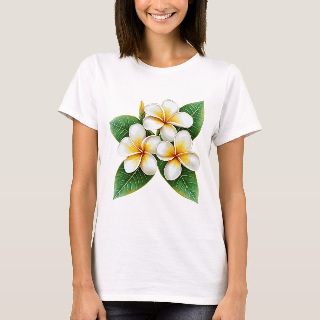 T-shirt Plumeria (Devant)