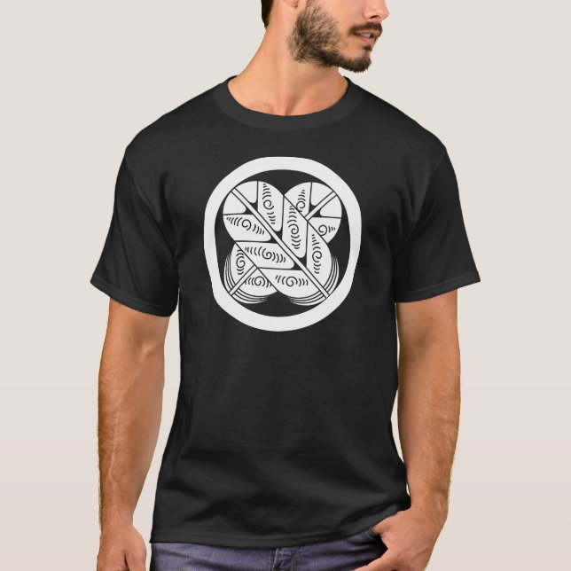 T-shirt plumes de faucon Geishu (Devant)