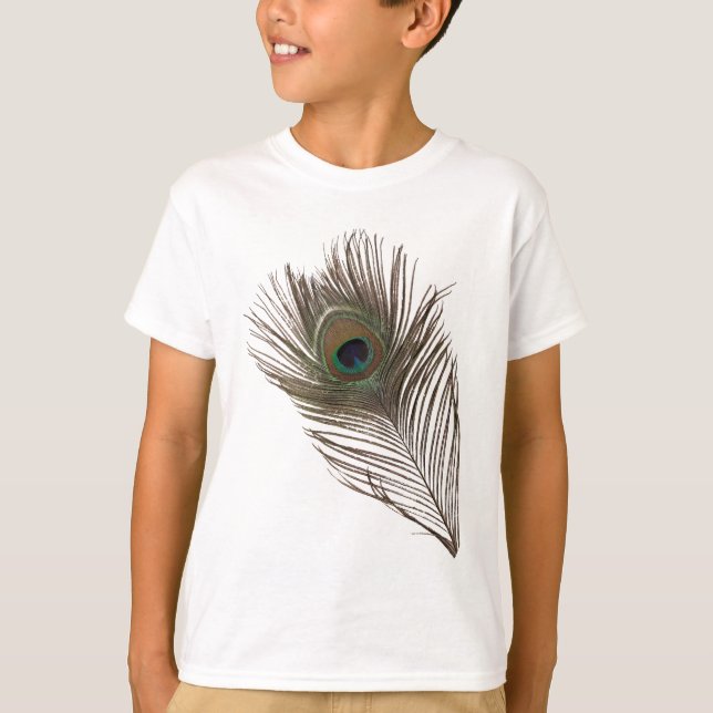 T-shirt Plumes de paon (Devant)