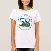 Plumes de paon pour le 58e anniversaire ou anniver