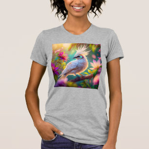 T-shirt Plumes rousses à crête juvénile Dove Imaginaire Oi