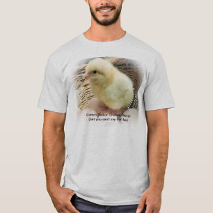 T-shirt "Plumeur de poulet de Pickin de coton "