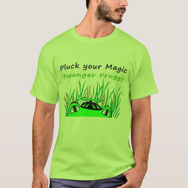 T-shirt Plumez votre Froggy magique de Twanger (Devant)