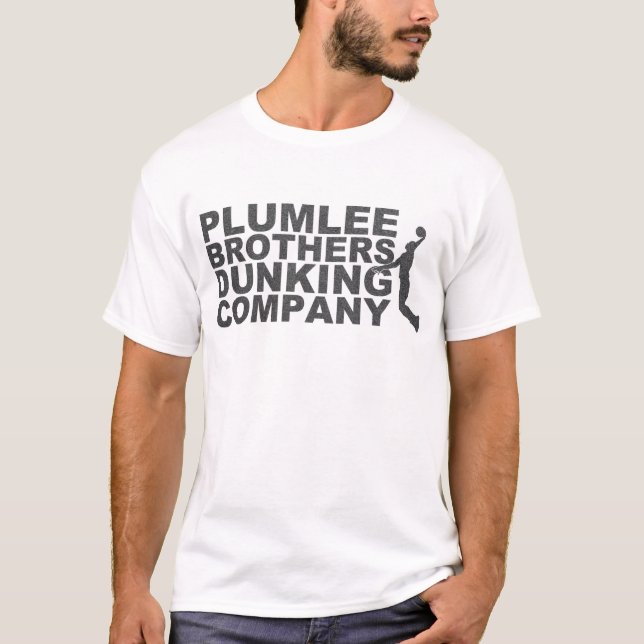 T-shirt Plumlee Brothers Dunking Company (Devant)