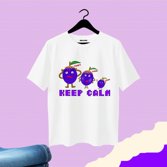T-shirt Plums amusants (Créateur téléchargé)