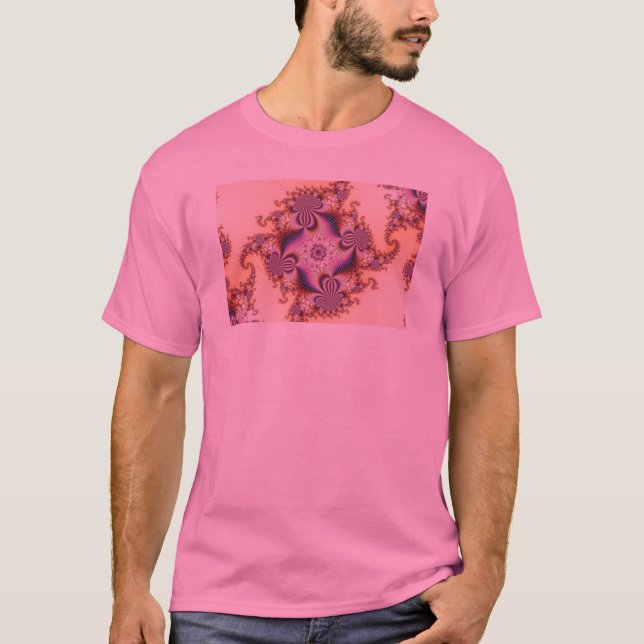 T-shirt Plums de sucre - Fractal (Devant)