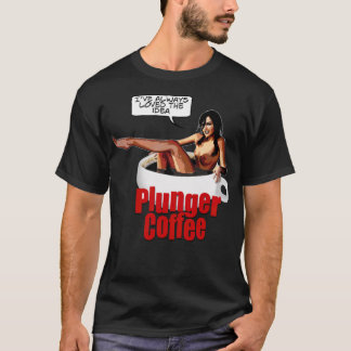 T-shirt Plunger Café 2 go cappuccino
