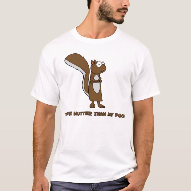 T-shirt Plus à noix que ma dunette (Devant)