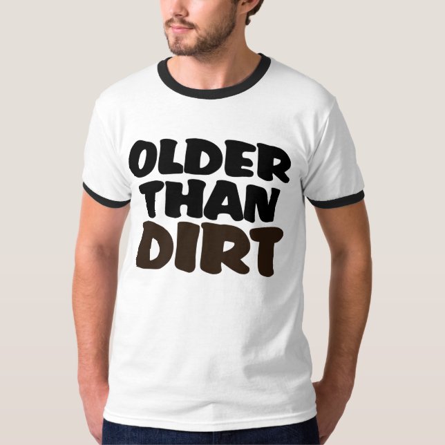 T-shirt Plus âgé que la tête (Devant)