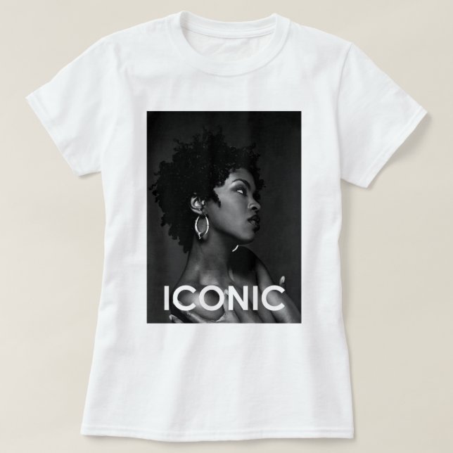 T-shirt Plus Alors Chanteur Awesome Lauryn Songwriter Hil  (Design devant)