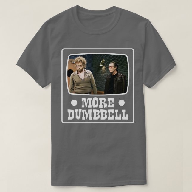 T-shirt Plus Cowbell Plus Dumbbell (Design devant)