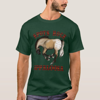 T-shirt Plus de chemise de roche de taches
