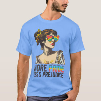 T-shirt Plus de fierté moins de préjugés Mois de la fierté