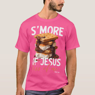 T-shirt Plus De Jésus Moins De Moi Drôle Christian Smore