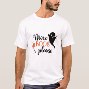 T-shirt Plus de livres S'il vous plaît Cool Halloween Ghos