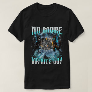 T-shirt Plus de Monsieur Gentil Mème de Loup Alpha Drôle P