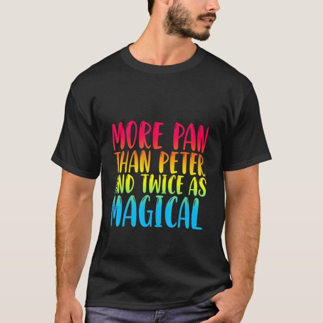 T-shirt Plus De Pan Que Peter Et Deux Fois Comme Magique (Devant)