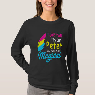 T-shirt Plus de Pan que Peter - Lgbtq Queer Panse Omnisexu