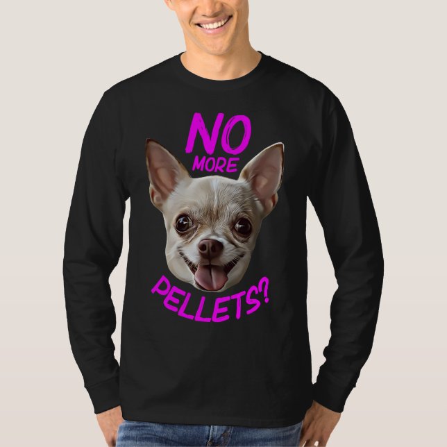 T-shirt Plus de pellets Chihuahua (Devant)