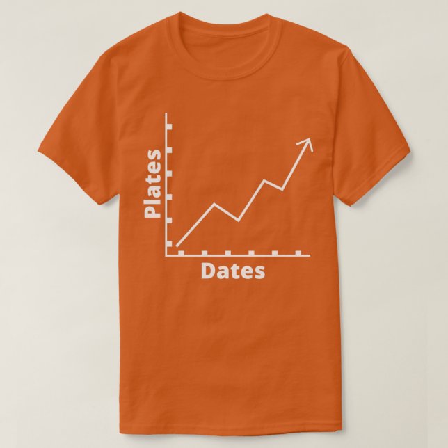 T-shirt Plus De Plaques Plus De Dates Graph Funny Exercice (Design devant)