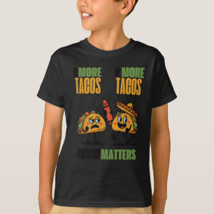 T-shirt Plus De Ponctuation Tacos S Drôle Cadeau Pour